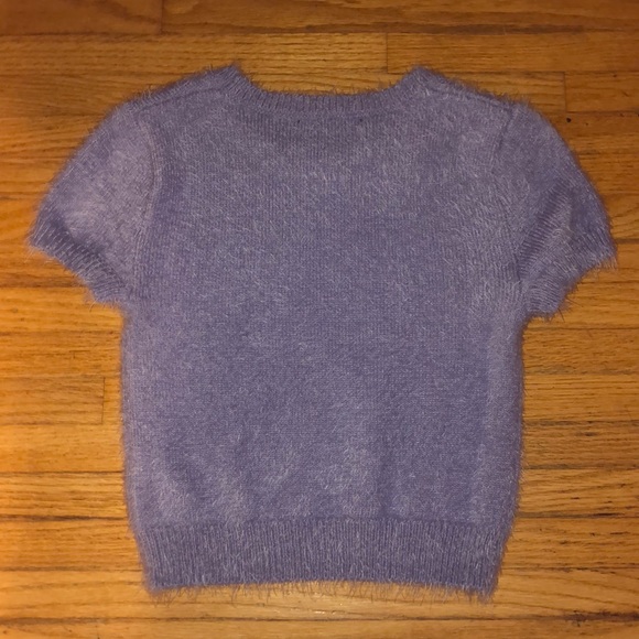 fuzzy cropped top - Picture 2 of 3